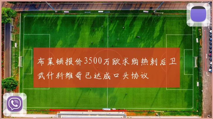 布莱顿报价3500万欧求购热刺后卫武什科维奇已达成口头协议